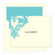 Damask Scroll Folded Note Cards Image 5 of 14